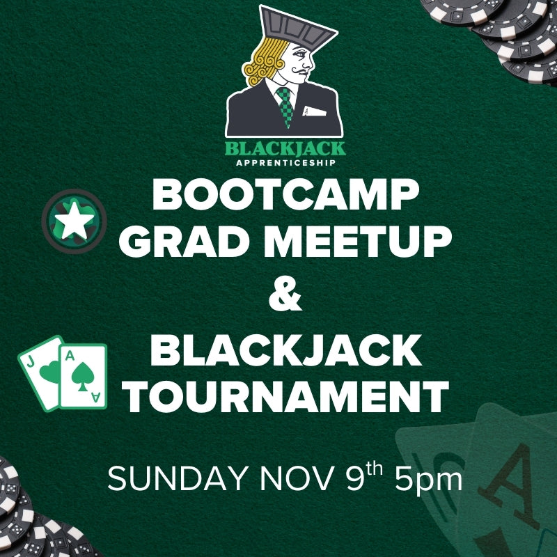 Bootcamp Grad Meetup and Charity Blackjack Tournament